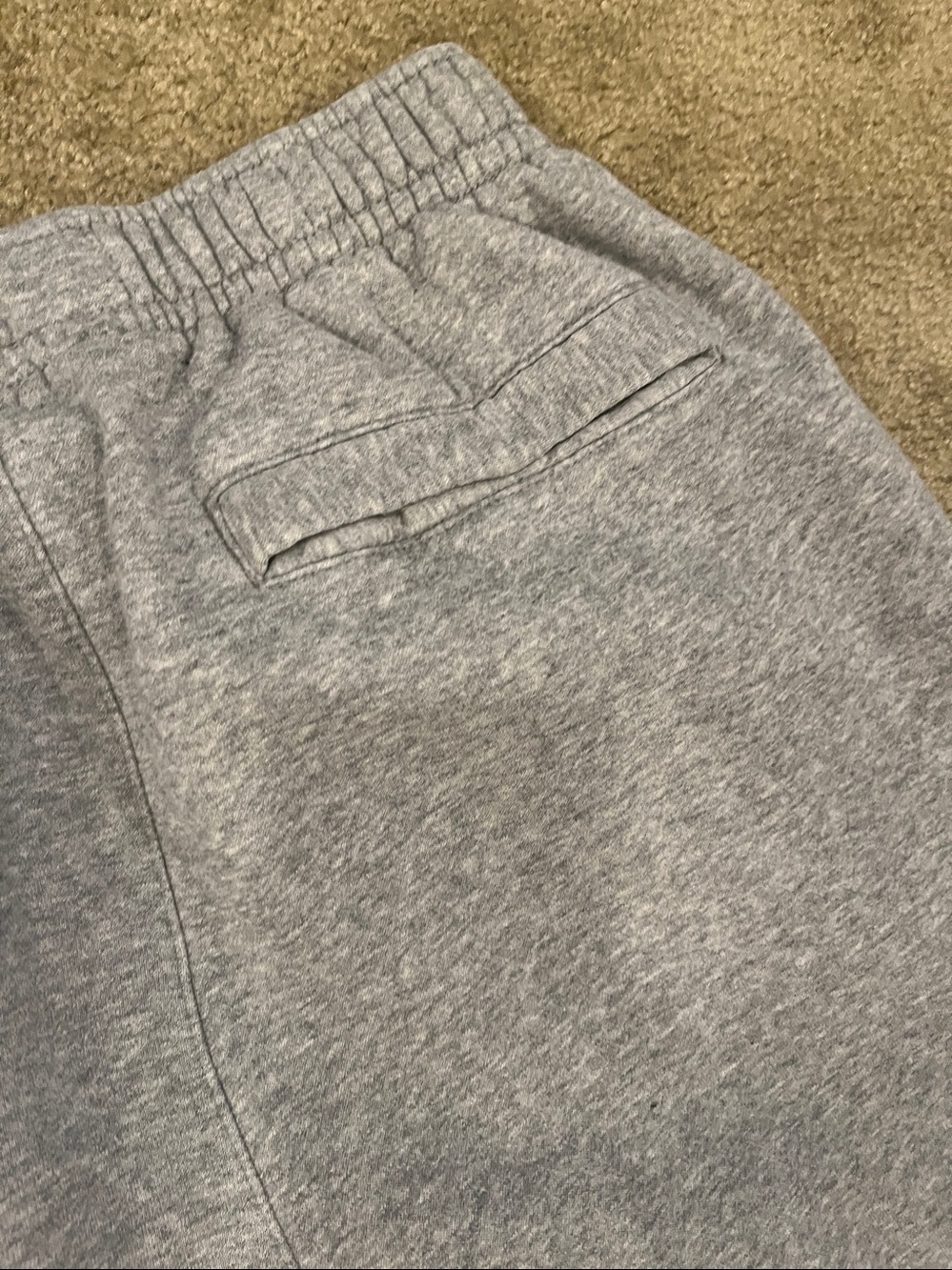 Nike Jogger Sweatpants Womens Size M Gray Gym Teen Comfy Nice Cond - Picture 8 of 10